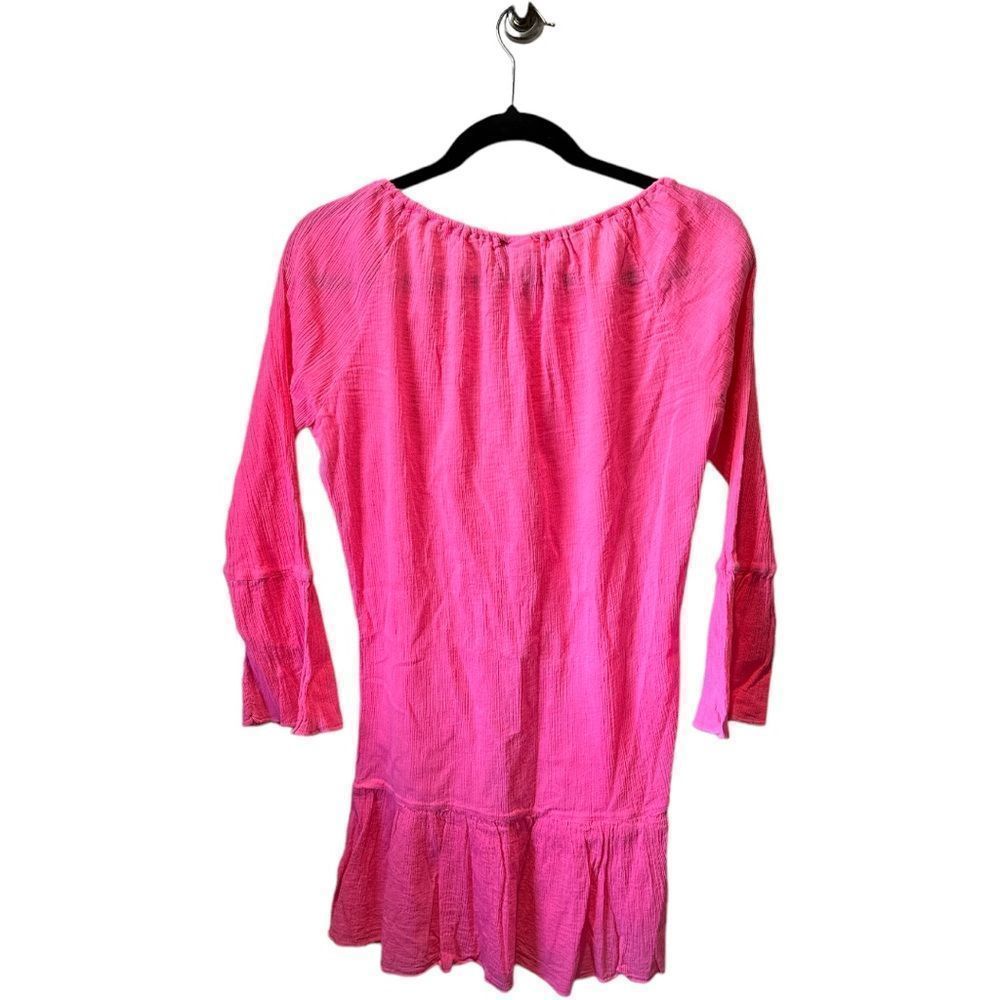 Polo Ralph Lauren Casey Ruffle Gauze Swimsuit Coverup - Picture 2 of 2